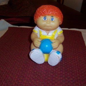 Vintage CABBABGE PATCH 1983 RED HAIRED BOY Doll BANK Appalachian ARTWORKS